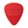 Dunlop Púas Nylon Midi 443B.53(36) Standard .53mm, Rojo con 10 piezas