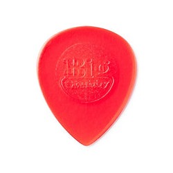 Dunlop Púas Big Stubby 475R1.0(24) 1.00mm, Rojo con 10 piezas