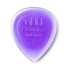 Dunlop Púas Stubby Jazz 474R2.0(24) 2.00mm, Violeta con 10 piezas