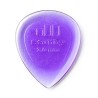 Dunlop Púas Stubby Jazz 474R2.0(24) 2.00mm, Violeta con 10 piezas