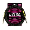 Ernie Ball Cable Braided 6399 Negro 4.572 Mts. Recto/Recto