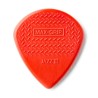 Dunlop Púas Max Grip Jazz III 471R3N(24) 1.38mm, Rojo con 10 piezas