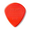 Dunlop Púas Max Grip Jazz III 471R3N(24) 1.38mm, Rojo con 10 piezas