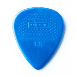Dunlop Púas Max Grip Nylon Standard 449B1.5(36) 1.50mm, Azul con 10 piezas