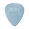 Dunlop Púas Max Grip Nylon Standard 449B.60(36) .60mm, Gris con 10 piezas