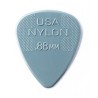 Dunlop Púas Nylon Standard 44B.88(36) .88mm, Gris Obscuro con 10 piezas