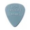 Dunlop Púas Nylon Standard 44B.88(36) .88mm, Gris Obscuro con 10 piezas