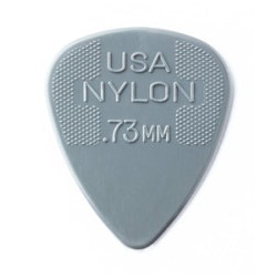 Dunlop Púas Nylon Standard 44B.73(36) .73mm, Gris con 10 piezas