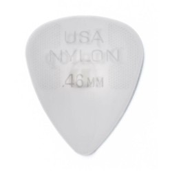 Dunlop Púas Nylon Standard 44B.46(36) .46mm, Crema con 10 piezas