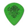Dunlop Púas Tortex Jazz III Medium 472RM3(36) .88mm, Verde con 10 piezas
