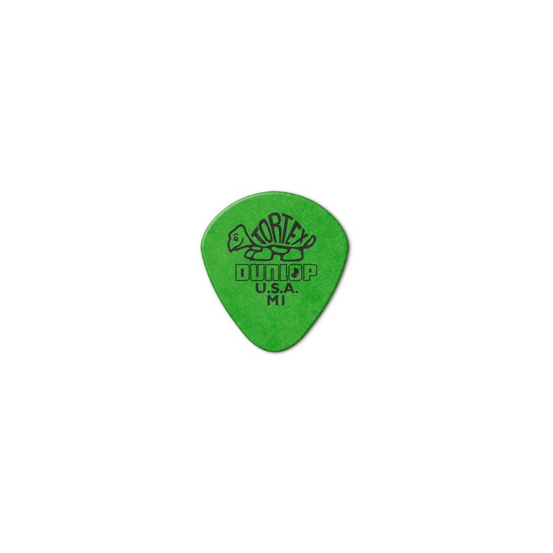 Dunlop Púas Tortex Jazz I Medium 472RM1(36) .88mm, Verde con 10 piezas
