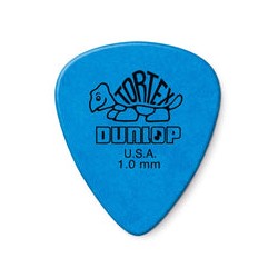 Dunlop Púas Tortex Standard 418B1.0(36) 1.00mm, Azul con 10 piezas