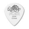 Dunlop Púas Tortex Flex Jazz III XL 466B1.5 (36) 1.50mm, Blanco con 10 piezas