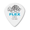 Dunlop Púas Tortex Flex Jazz III XL 466B1.0 (36) 1.00mm, Blanco con 10 piezas
