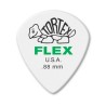 Dunlop Púas Tortex Flex Jazz III XL 466B.88 (36) .88mm, Blanco con 10 piezas