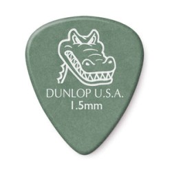 Dunlop Púas Gator Grip 417B1.50(36) 1.50mm, Verde con 10 piezas