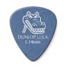 Dunlop Púas Gator Grip 417B1.14(36) 1.14mm, Azul con 10 piezas
