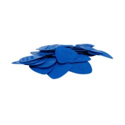 Ernie Ball Púas Nylon Injection Molded 9130(50) Thin Azul Cielo con 10 piezas