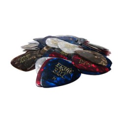 Ernie Ball Púas Pearloid 9119(144) Medium Varios Colores con 10 piezas