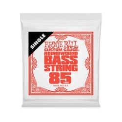 Ernie Ball Cuerda "Custom Gauge Roundwound" 1685 para Bajo Eléctrico, Calibre 0.085, Nickel Wound
