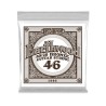Ernie Ball Cuerda "Earthwood 80/20" 1446(6) para Guitarra Acústica, Calibre 0.046, Bronce