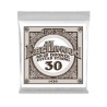 Ernie Ball Cuerda "Earthwood 80/20" 1430(6) para Guitarra Acústica, Calibre 0.030, Bronce