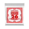 Ernie Ball Cuerda "Custom Gauge" 1126(6) para Guitarra Eléctrica, Calibre 0.026, Nickel