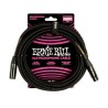 Ernie Ball Cable para Micrófono 6.096 Mts. 6392, Negro XLR Male/Female