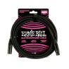 Ernie Ball Cable para Micrófono 4.572 Mts. 6391, Negro XLR Male/Female