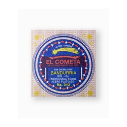 El Cometa Cuerda 313(12) para Bandurria, 6A, Entorchado Cobre