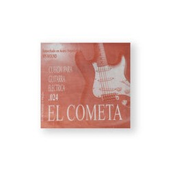 El Cometa Cuerda 104N(12) para Guitarra Eléctrica, 4A, Calibre 0.024