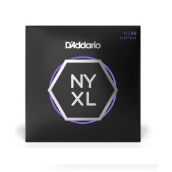 Daddario Encordadura Para Guitarra Eléctrica Nickel Wound Medium 11-49 NYXL1149