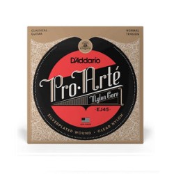 Daddario Encordadura Para Guitarra Clásica Tensión Normal EJ45