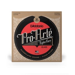 Daddario Encordadura Para Guitarra Clásica Tensión Normal EJ45