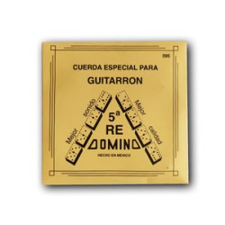 Domino Cuerda 395(12) para Guitarrón, 5A Plateada