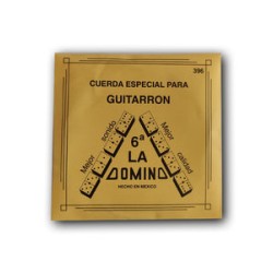 Domino Cuerda 396(12) para Guitarrón, 6A Plateada