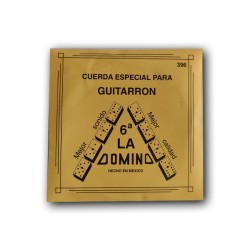 Domino Cuerda 396(12) para Guitarrón, 6A Plateada