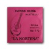 La Norteña Cuerda 972(12) para Bajo Quinto y Sexto, 2A, Entorchada Acero Inoxidable