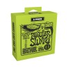 Ernie Ball Encordaduras "Regular Slinky 3 Pack" 3221, Guitarra Eléctrica, Nickel Wound 10-46