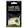 Ernie Ball Púas Super Glow 9226(12) Heavy con 12 piezas