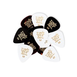 Ernie Ball Púas Standard 9178(12) Medium Varios Colores con 12 piezas