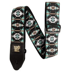 Ernie Ball Tahalí­ Jacquard 5325 Southwestern Turquoise