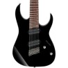 Ibanez Guitarra Eléctrica RGMS7-BK, Negra, 7 Cuerdas, Serie RG Multi-Escala