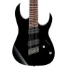 Ibanez Guitarra Eléctrica RGMS7-BK, Negra, 7 Cuerdas, Serie RG Multi-Escala