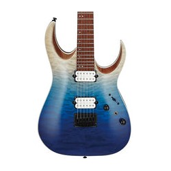 Ibanez Guitarra Eléctrica RGA42HPQM-BIG, Azul Degradado, Serie RGA