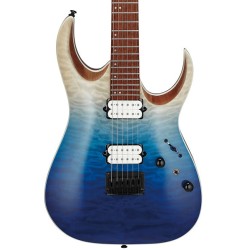 Ibanez Guitarra Eléctrica RGA42HPQM-BIG, Azul Degradado, Serie RGA
