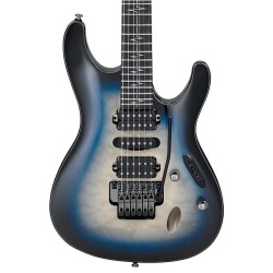 “Exclusiva en Veerkamp Online” Ibanez Guitarra Eléctrica JIVAJR-DSE Gris Sombreado Azul/Negro, Nita Strauss