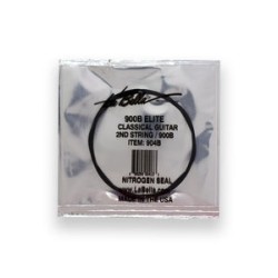 La Bella Cuerda "Golden" 904B(12) para Guitarra Clásica, 2A, Nylon Negro