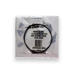 La Bella Cuerda "Golden" 904B(12) para Guitarra Clásica, 2A, Nylon Negro