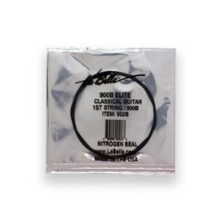 La Bella Cuerda "Golden" 902B(12) para Guitarra Clásica, 1A, Nylon Negro